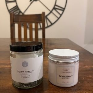 Winter Jilly Box Shower Steamers & Body Scrub